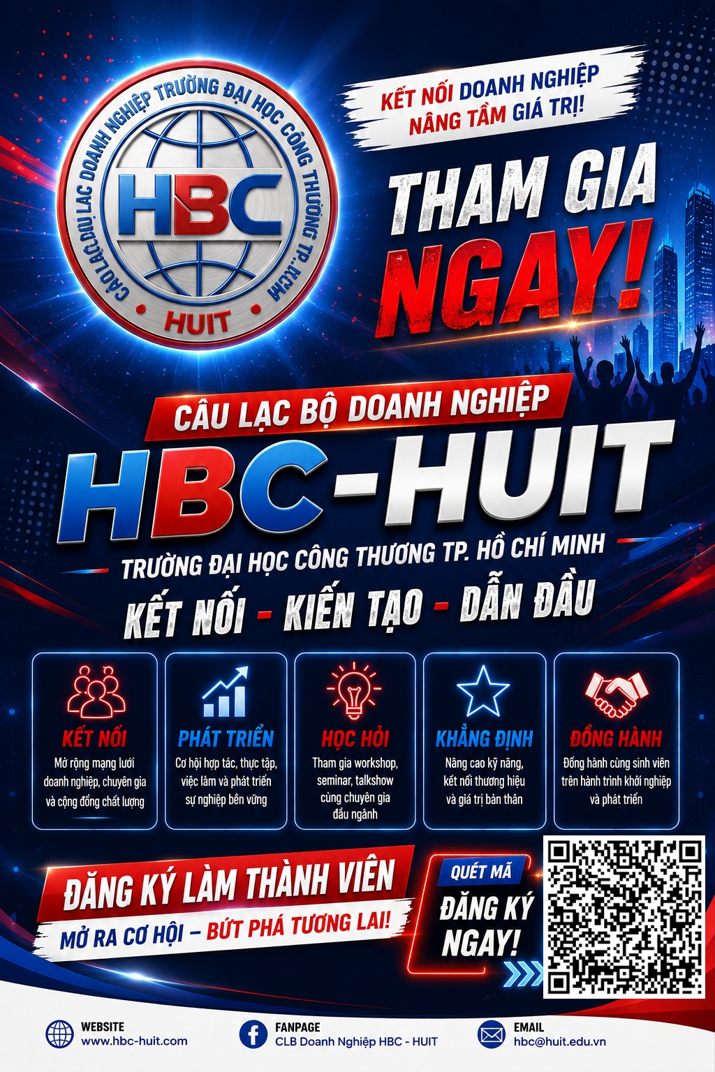 THƯ MỜI THAM GIA CÂU LẠC BỘ DOANH NGHIỆP HUIT (HBC)